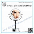 7 Inches Slim LED Lighted Mirror 1