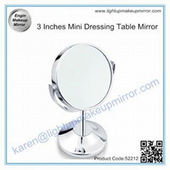 3 Inches Mini Dressing Table Mirror