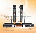 PRO Audio UHF&Pll Dual Channels Wireless Microphone 2