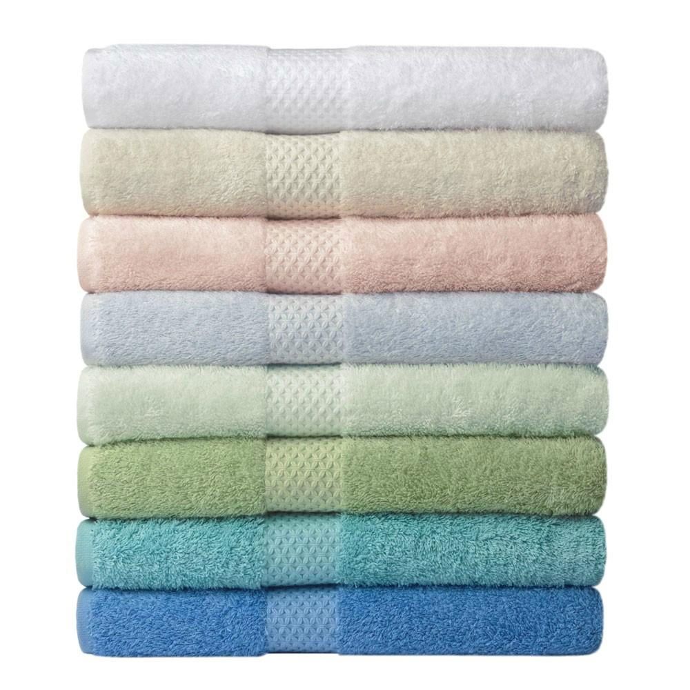 100% cotton piece dyed satin towels 2