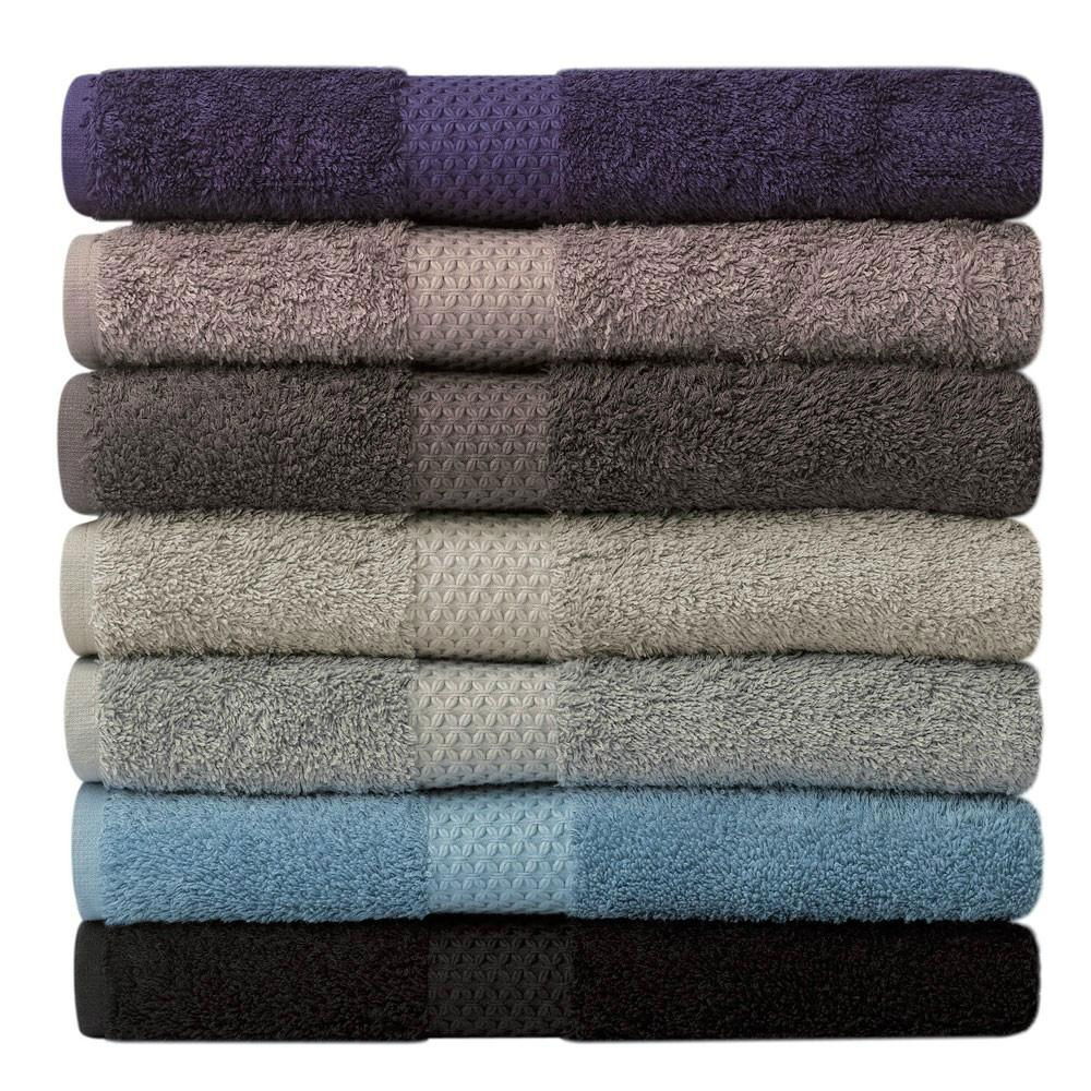 100% cotton piece dyed satin towels 3