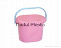 plastic water bucket