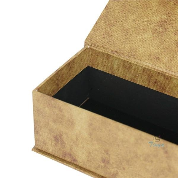 Book shape cheap cigar box cardboard design 5