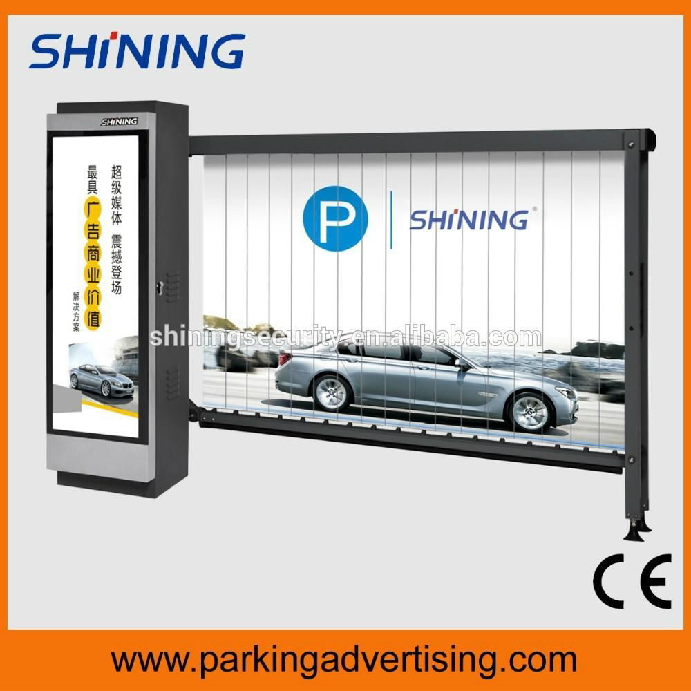 Parking advertising barrier 2