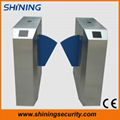 Flap barrier turnstile