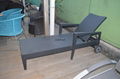 Rattan Sun Lounger 2