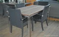 PE Rattan Table and Chair Sets 2