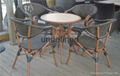 PE Rattan Table and Chair Sets 3