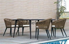 Outdoor webbing table&chair