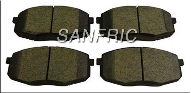 Brake pads with Ferodo formulation fine quality TS16949 Certificate