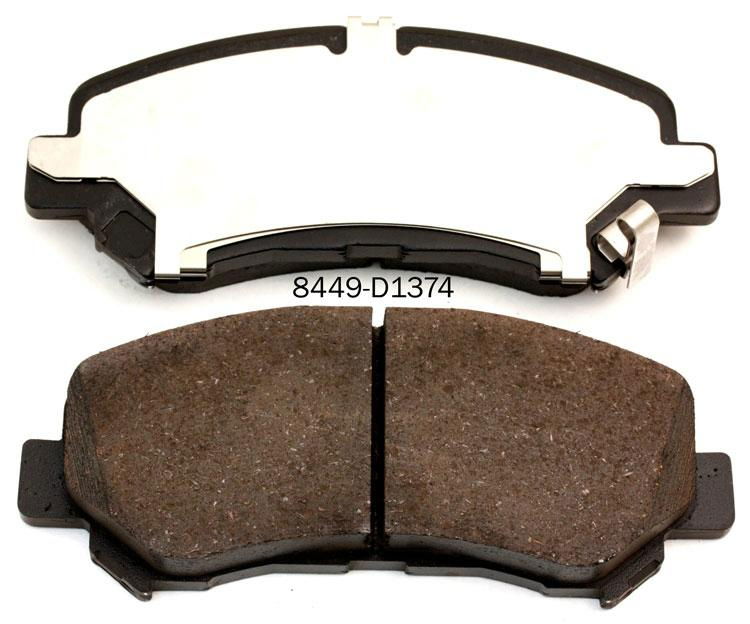 Sanfric NAO ceramic brake pads D1377-8488  R for FORD car Lincoln 2