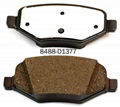 Sanfric NAO ceramic brake pads D1377-8488  R for FORD car Lincoln 1