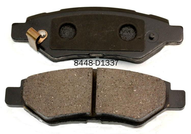 Sanfric NAO ceramic brake pads D1377-8488  R for FORD car Lincoln 4