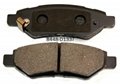 Sanfric NAO ceramic brake pads D1377-8488  R for FORD car Lincoln 4