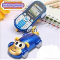 cute children bar phone monkey bee style with mp3 mp4 FM camera 3