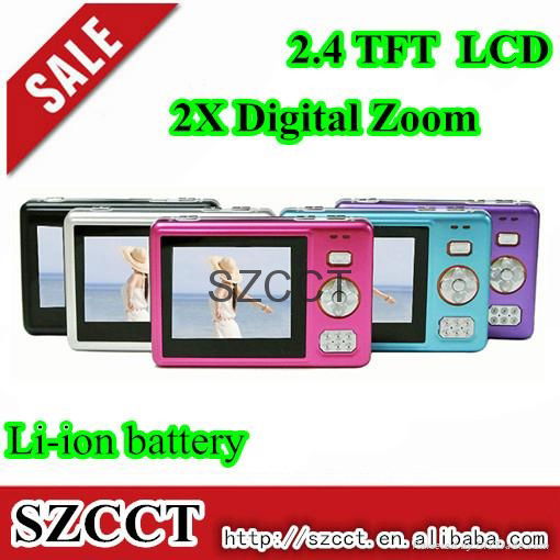 mini cheap digital camera for Kids 2.4 inch li-ion battery  5