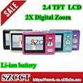 mini cheap digital camera for Kids 2.4 inch li-ion battery  5