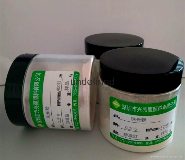 虹彩系列金紅石XL215珍珠紅珠光粉