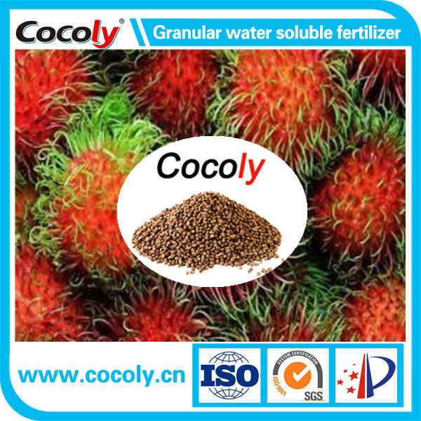 Cocoly fulvic acid granular fertilizer 100% water soluble 4