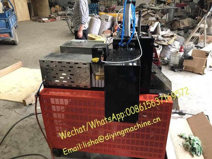 KLC-220A Basalt Fiber Roving Glass PP Cotton Fibreglass Fiber Chopping Machine 3