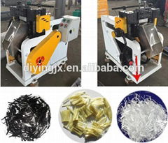 Aramid Glass Para Cotton Silk Yarn Hemp Rope Hair PP Cutting Chopping Machine