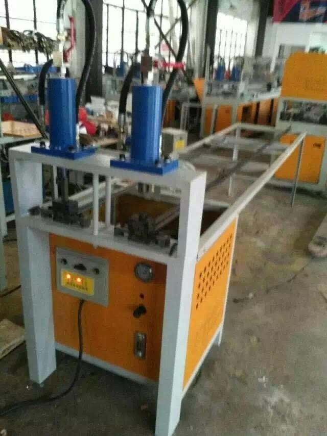 Hydraulic Round Square Pipe double line processing Punching Press Machine