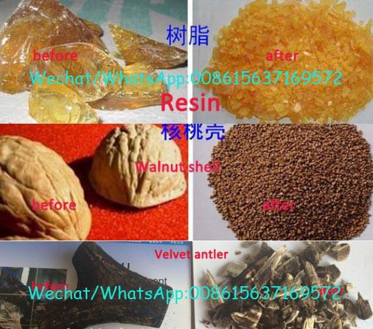 Horizontal Herb,Root,Pearl,Antlers,Cordyceps,Shell Rough Coarse Crusher Machine 4