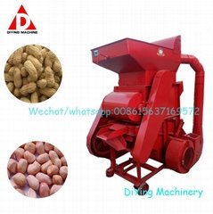 Peanut Groundnut Shelling Cracking Dehulling Machine Equipment 