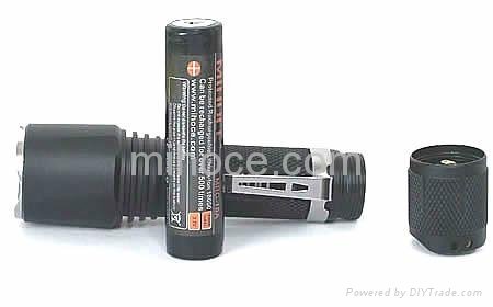 Torch cree XP-L LED 1100lms flashlight IPX8  Premium Type III hard-anodized  5