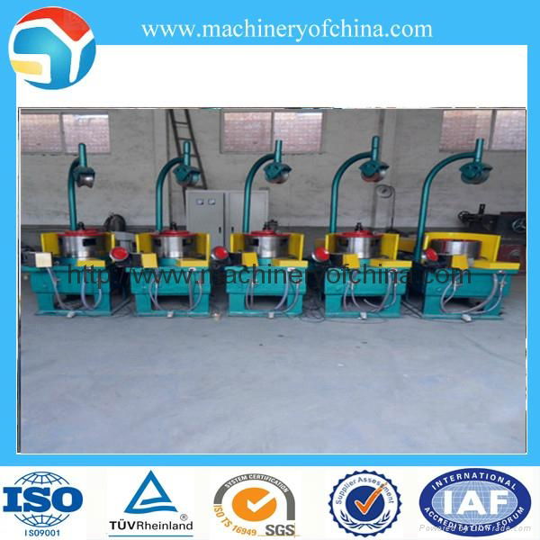 pulley wheel type wire drawing machine