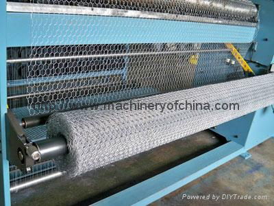 hexagonal mesh machine chicken netting making machine