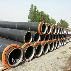 Flexible Plastic 39 Inch 0.8Mpa Dredge HDPE Pipes 