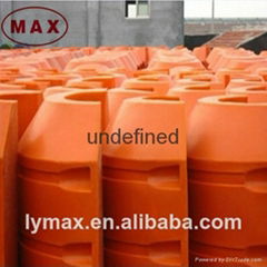 Large Diameter Orange Color Plastic Water Floating Buoy Pontoon