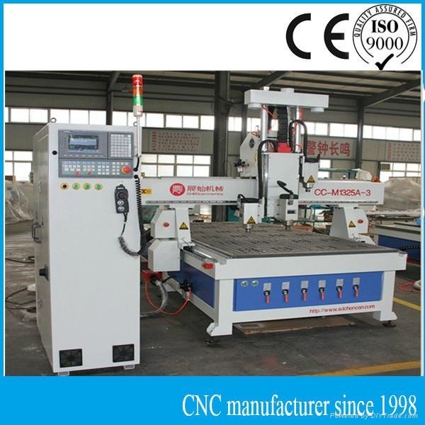 1325 simple auto tool changer 4 axis door making cnc router 5