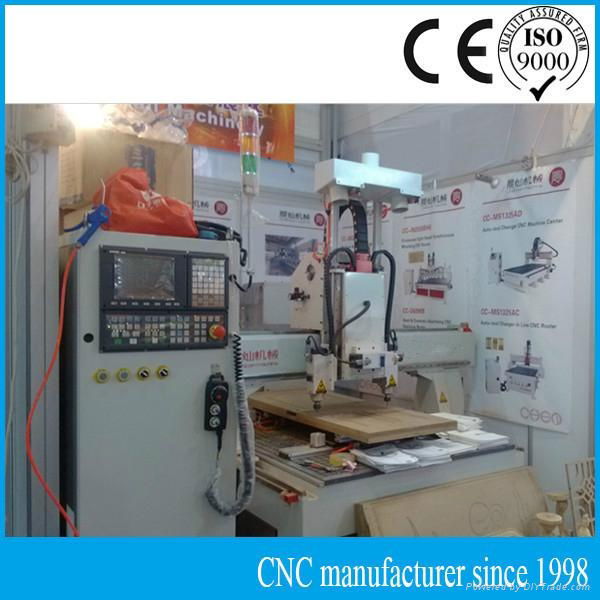 1325 simple auto tool changer 4 axis door making cnc router