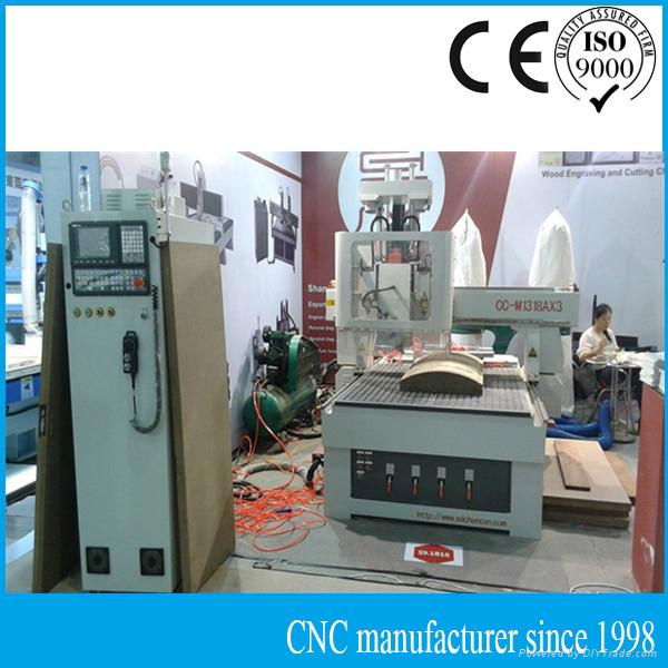1325 simple auto tool changer 4 axis door making cnc router 4