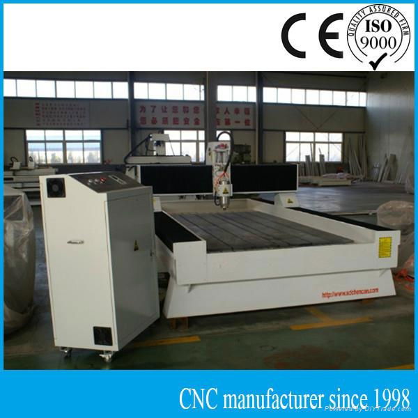 Cnc stone marble granite aluminum copper metal engraving machine 5