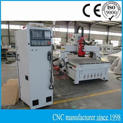 Jinan auto tool changer cnc machine for woodworking 