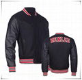 hot sell high quality  leather sleeves american baseball jackets  2