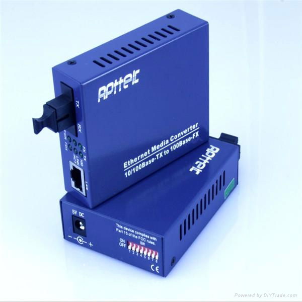 100M single fiber media converter 2