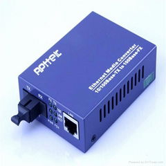 100M single fiber media converter