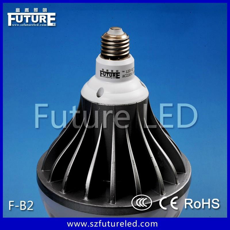 CE RoHS CCC Approved Aluminum High Power E27 LED Bulb 4