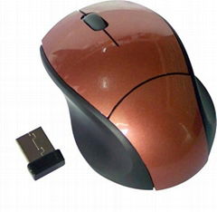 2015 hot sale beautiful mini 3d 2.4GHz wireless mouse pc computer laptop mouse