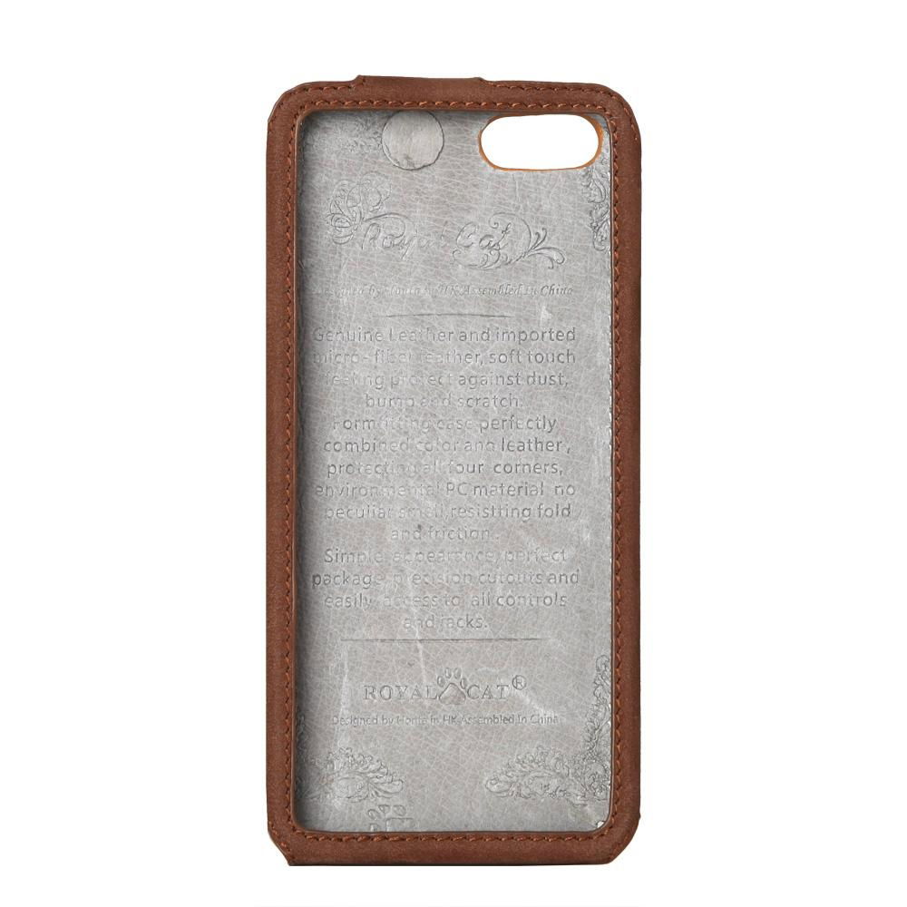 Royal cat Iphone 5/5s Genuine leather case protective skin 2