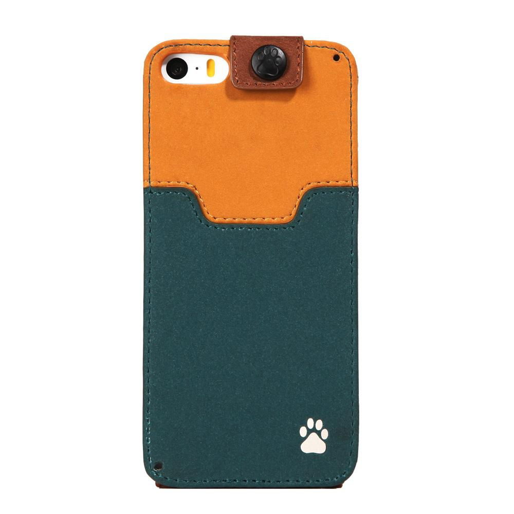 Royal cat Iphone 5/5s Genuine leather case protective skin 4