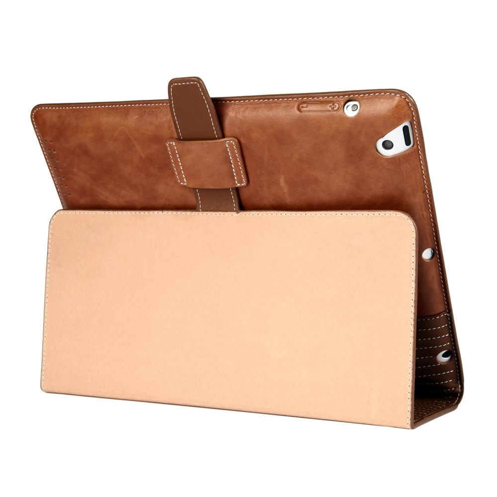 Royal cat Ipad Genuine leather case