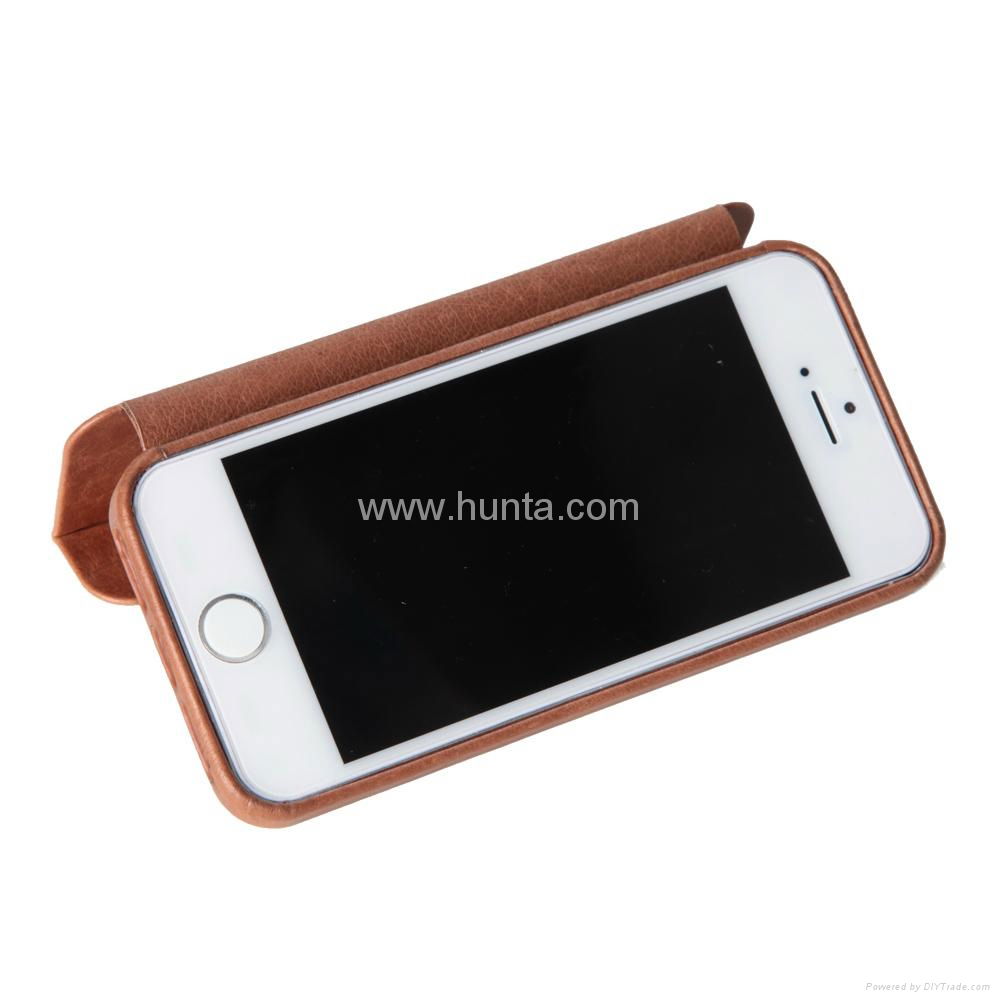 Royal cat Iphone 5s Genuine leather case 2