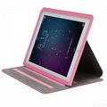 Royal cat Ipad4 Genuine leather case  4