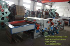 Rags and clothes waste opening machine for needle punching felt