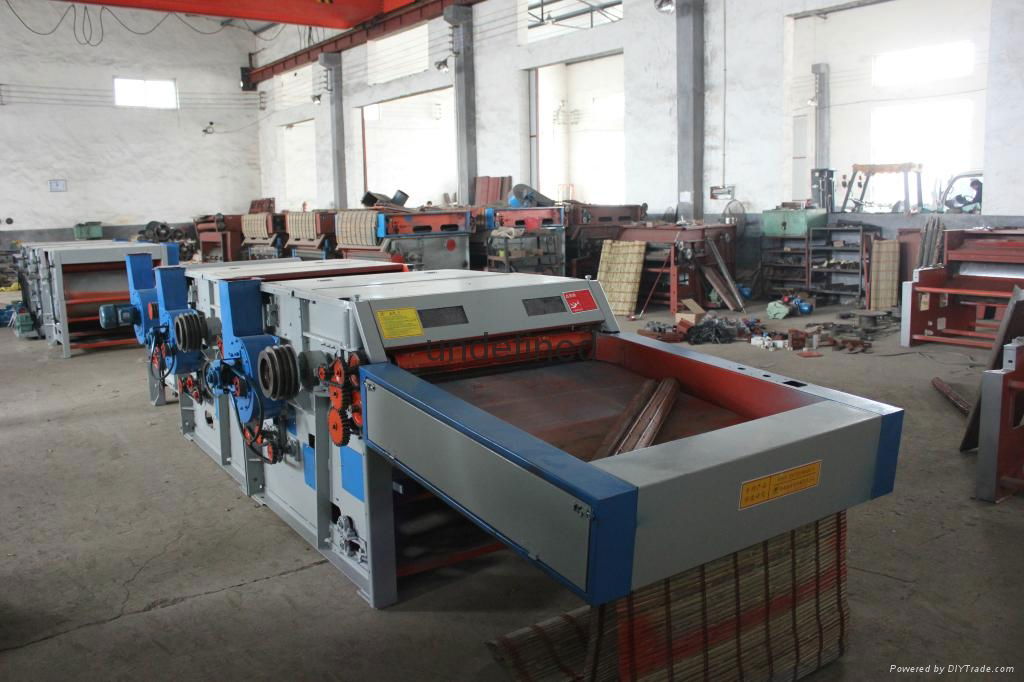 Rags and clothes waste opening machine for needle punching felt 3